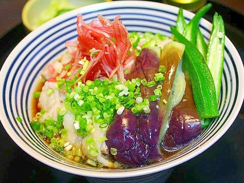 冷やしかしわ蕎麦